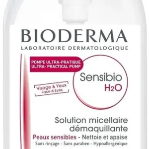 Bioderma Sensibio H2o Reinigungsotion in Pumpflasche 500ml Echt
