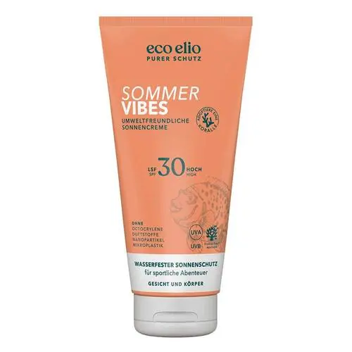 Abverkauf Eco Elio Sommer Vibes Sonnencreme LSF 50 + , 200 ml