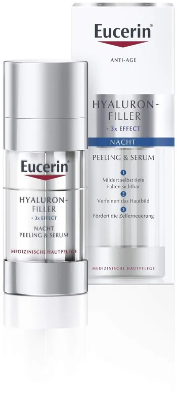 Eucerin Hyaluron Filler Nacht-Peeling und Serum 30 ml Schnäppchen