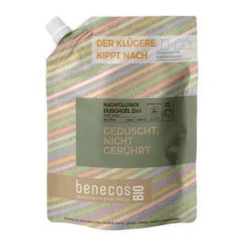 Rabatt Benecos NF Duschgel 2in1 Olive 1000 ml