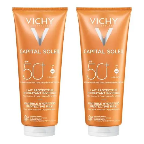 Angebot Vichy Capital Soleil Sonnenschutz-Milch LSF 50+ für Gesicht und KÖrper, 2x300 ml