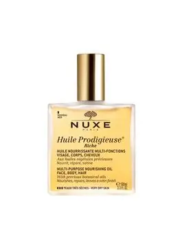 NUXE Huile Prodigieuse riche 100 ml Solange Der Vorrat Reicht