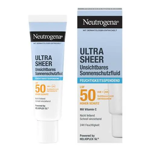 Neutrogena Ultra Sheer unsichtbares feuchtigkeitsspendendes Sonnensschutzfluid LSF50, 50 ml Sofort Bestellen