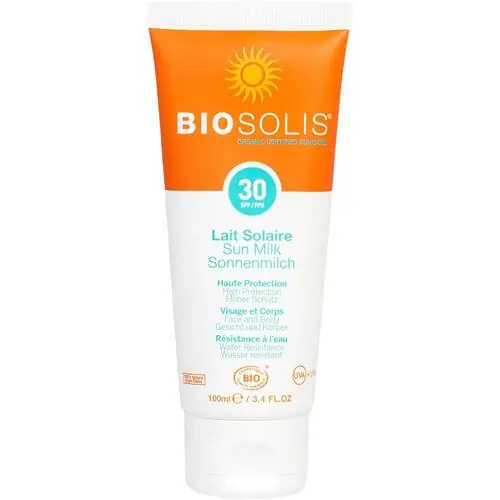 Gratis Versand Bio Sonnenmilch + Aloe Vera LSF 30 Biosolis, 100 ml