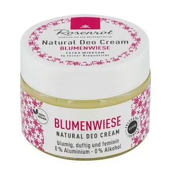 Rosenrot Deo Creme Blumenwiese 50 g Schneller Versand