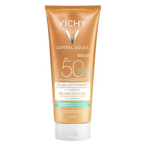 Vichy Idéal Soleil Wet Gel-Milch LSF 50, 200 ml Gratis Versand