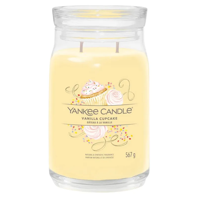 Yankee Candle Vanilla Cupcake Signature Candle Kostenloser Rückversand