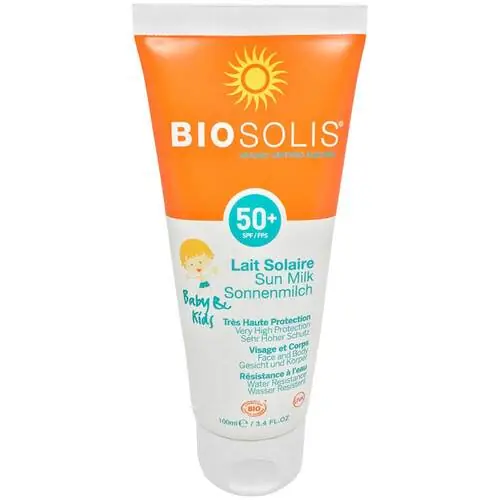 Bio Sonnenmilch Baby & Kids LSF 50 + Biosolis, 100 ml Online Kaufen