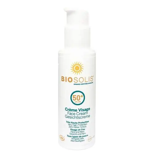 Bio Sonnencreme Gesicht LSF 50 + Biosolis, 50 ml Preisreduziert