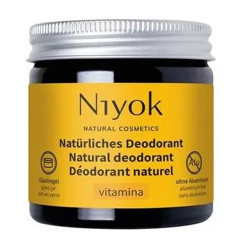 Sichere Zahlung NIYOK 2in1 Deocreme Anti-Transpirant vitamina 40 ml