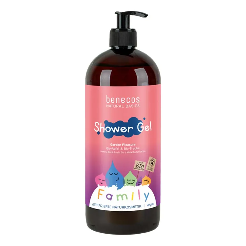Family Shower Gel - Garden Pleasure Apfel & Traube 950ml Schneller Versand