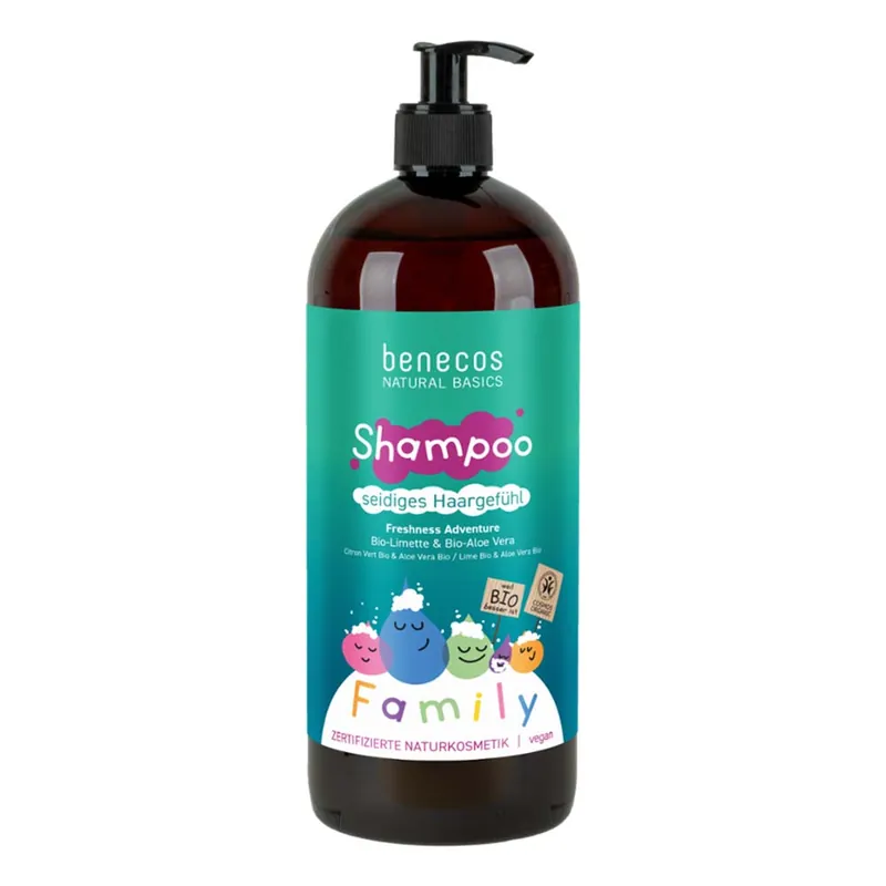 Family Shampoo - Freshness Adventure Limette & Aloe Vera 950ml Geprüft