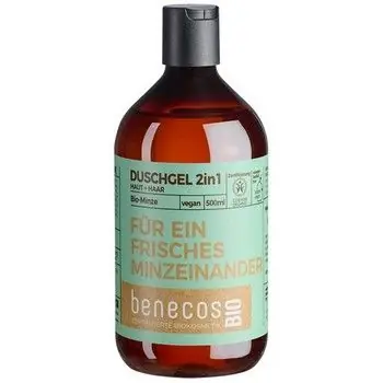 Benecos Duschgel 2in1 Minze  500 ml Sonderaktion