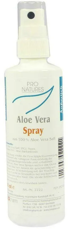 Günstig Aloe Vera 100% Pur Pro Natur 100 ml Spray
