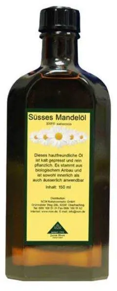 Abverkauf Mandelöl Süß