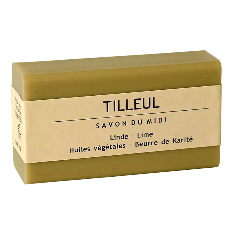 Seife mit Karitébutter - Tilleul|Linde 100g Billig