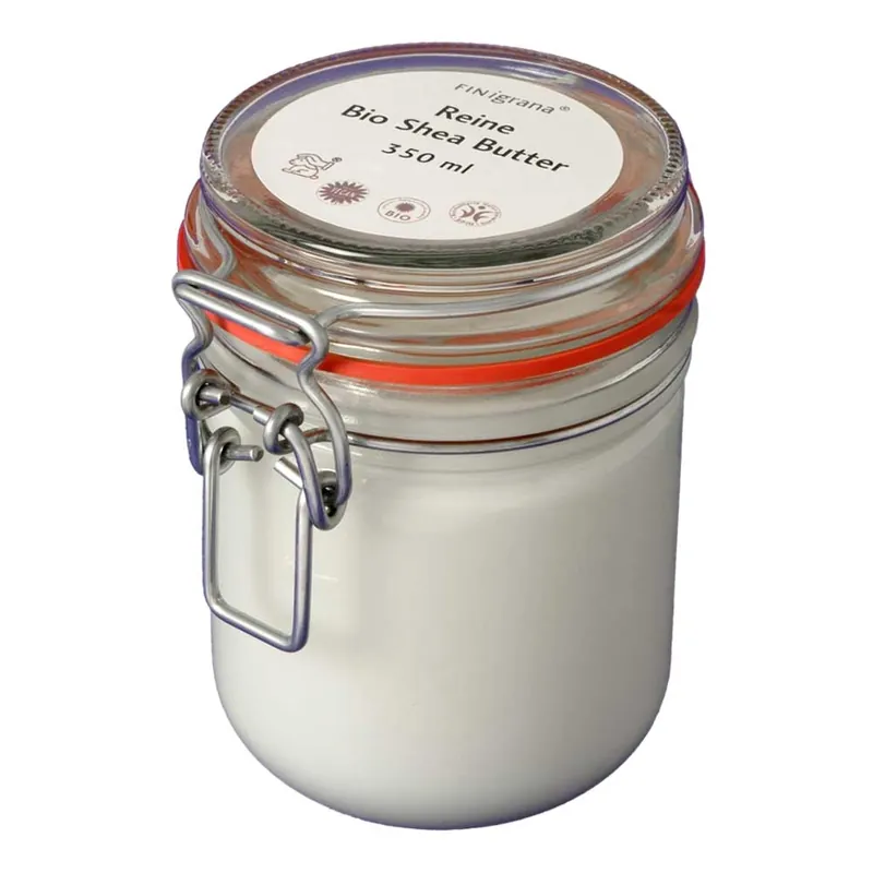 Jetzt Kaufen Reine Bio Shea Butter im Einmachglas 350ml
