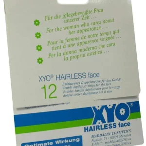 Xyo Hairless Enthaarungsstreifen Gesicht 12 Steifen Kostenloser Versand