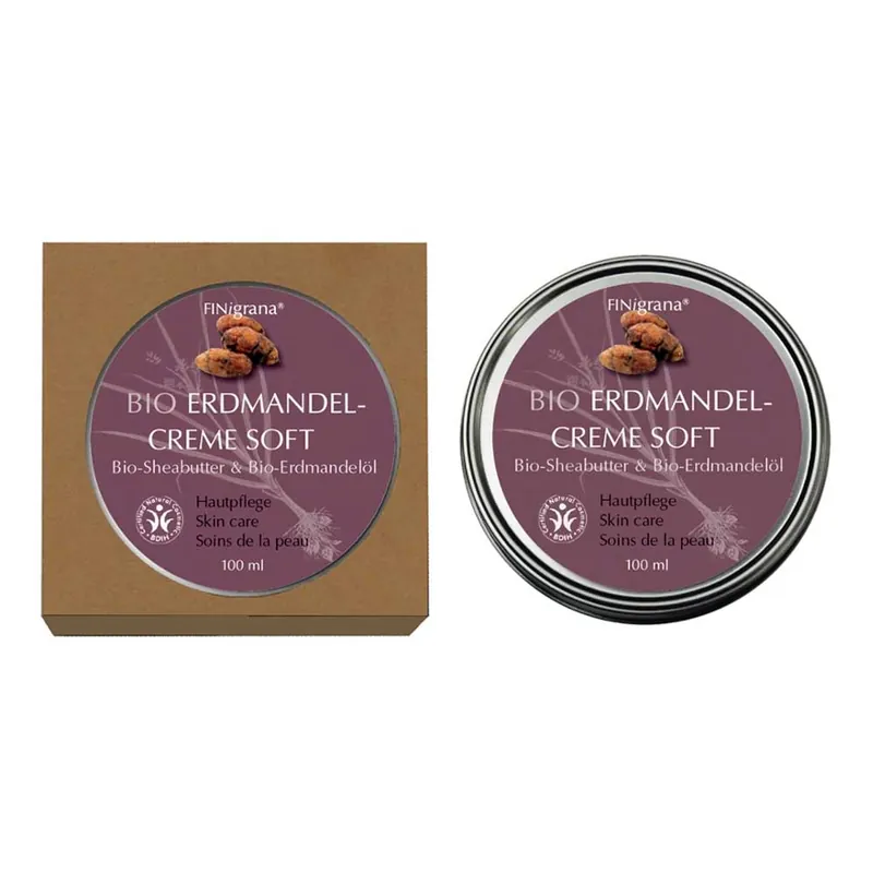 Zertifiziert Bio - Erdmandel-Creme Soft