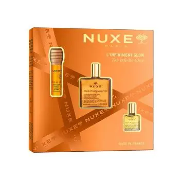 NUXE Geschenkset 2025 Huile Prodigieuse Or Glow 1 P Nur Heute