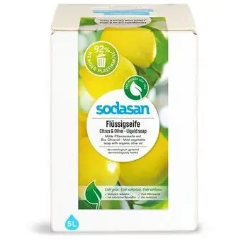 Sodasan Flüssigseife Citrus  Olive 5 l Aktuell