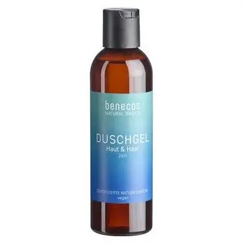 Benecos Natural Basics Duschgel Haut  Haar 200 ml Mega-Angebot
