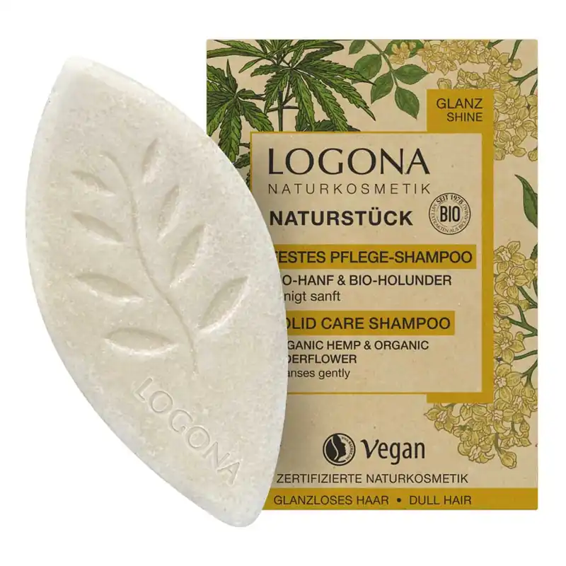 Hanf & Holunder - Festes Pflegeshampoo 60g Top-Preis