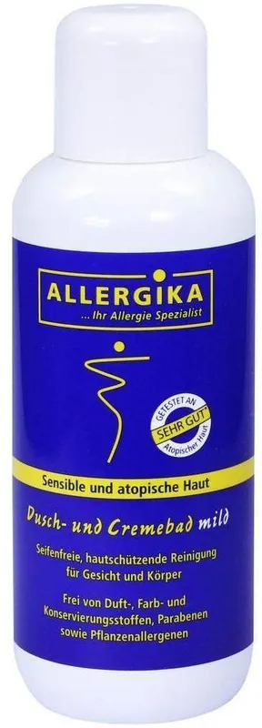 Neue Ware Allergika Dusch und Cremebad Mild 200 ml Duschgel