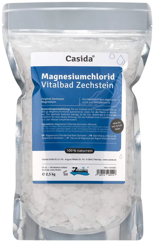 Gratis Versand Magnesiumchlorid Vitalbad Zechstein 2.5 G Bad