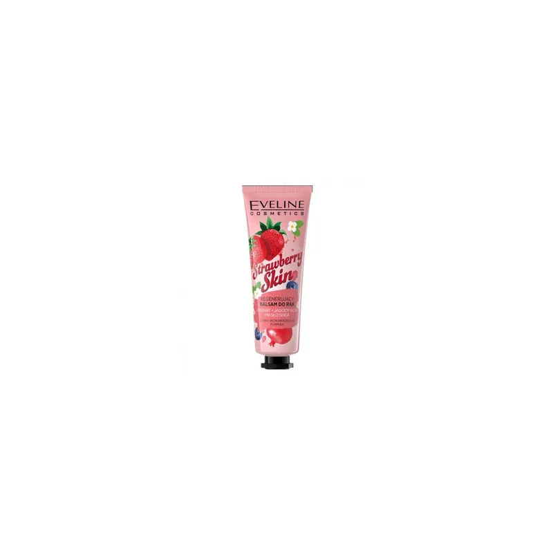 Angebot Eveline Strawberry Skin Regenerierender Handbalsam Granatapfel + Acai-Beeren + Sheabutter 50 ml
