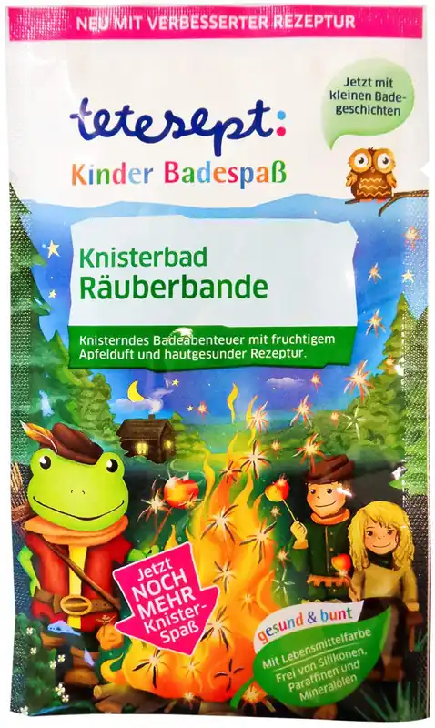 Knallerangebot Tetesept Kinder Badespaß Knisterbad Räuberba
