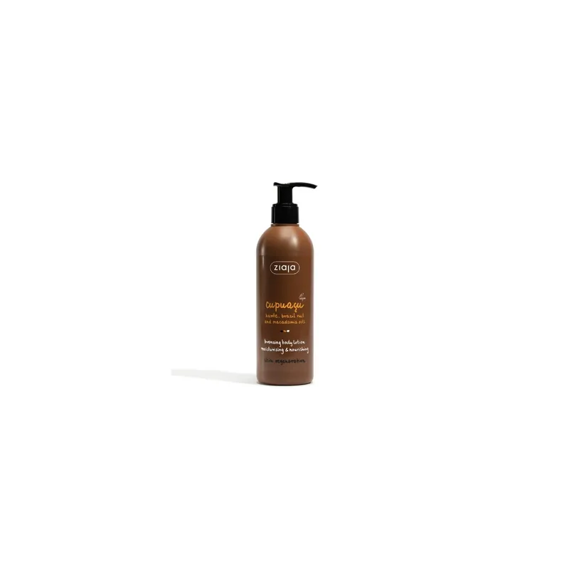 Ziaja Cupuacu Bronzing Feuchtigkeitsspendende und pflegende Körpermilch 300 ml Must-Have