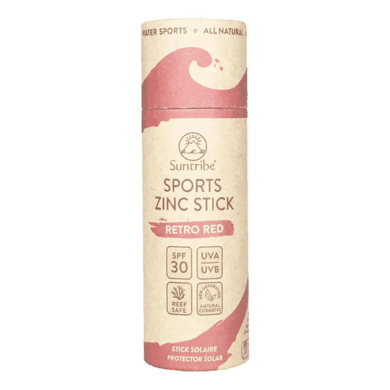 Zinksonnencreme Stick - Retro Red Kostenloser Rückversand