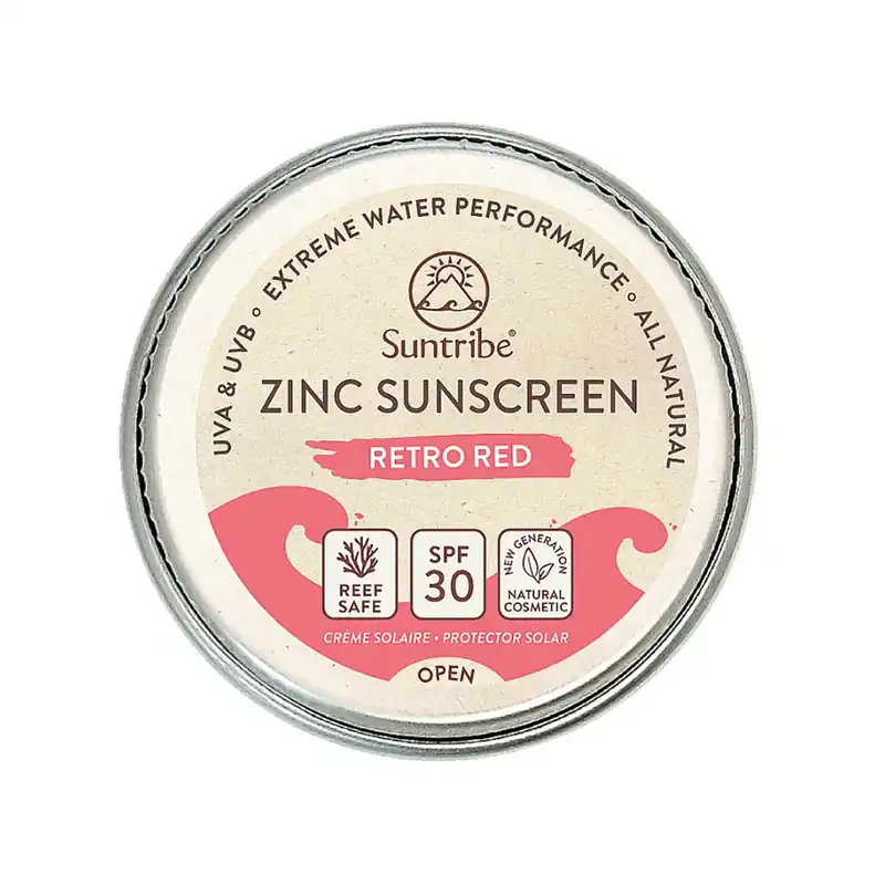 Sonderangebot Zinksonnencreme - Retro Red LSF30