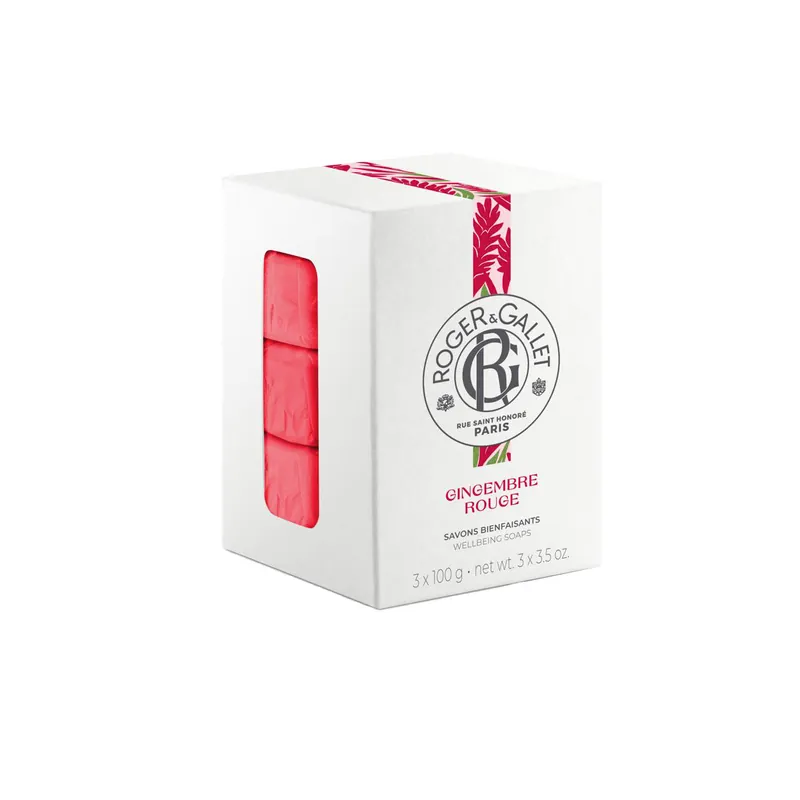 Sichere Zahlung Roger & Gallet Gingembre Rouge Wellbeing Soap Box