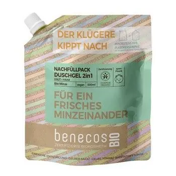 Nur Für Kurze Zeit Benecos NF Duschgel 2in1 Minze  500 ml