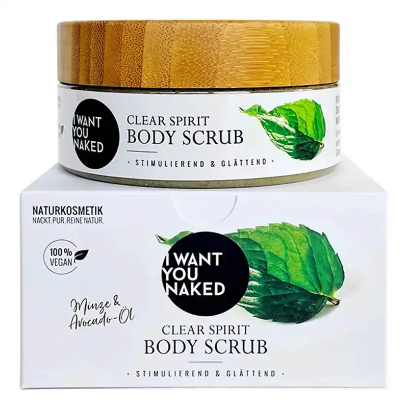 Direkt Vom Hersteller Body Scrub - Clear Spirit Minze & Avocado-Öl
