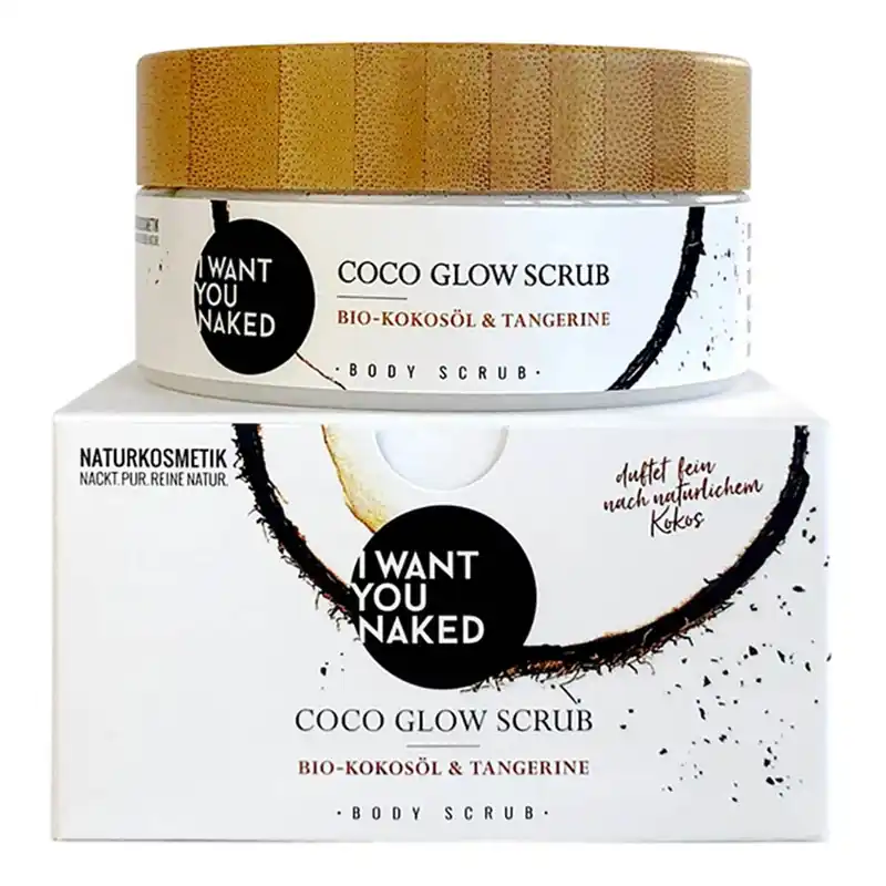 Günstig Coco Glow Kokosöl & Tangerine - Body Scrub