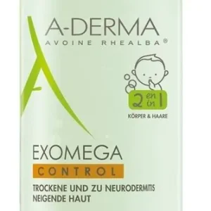 Preisreduziert A-Derma Exomega Control Reinigungsgel 2in1 200 ml