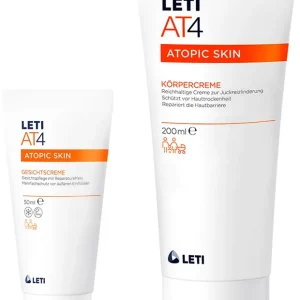 Angebot LETI AT4 Gesichtscreme 50 ml + LETI AT4 Körpercreme 200 ml