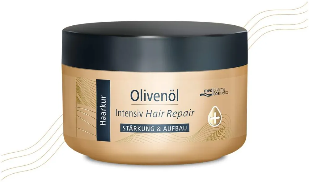 Neue Ware Medipharma Cosmetics Olivenöl Intensiv Hair Repair Haarkur 250 ml