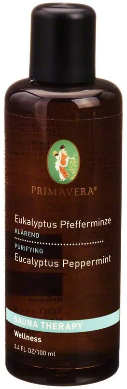 Primavera Eukalyptus Pfefferminze Sauna-Konzentrat Bio 100 ml Nur Heute