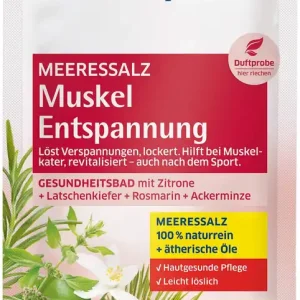 Kracherpreis Tetesept Meeressalz Muskelentspannung 80 G