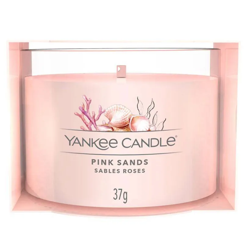 Abverkauf Yankee Candle Pink Sands Signature Filled Votive