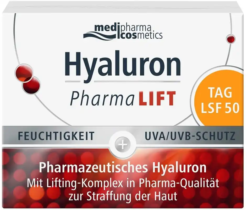 Medipharma Cosmetics Hyaluron Pharma Lift Tag Lsf 50 50 ml Creme Preisknaller