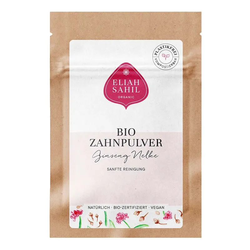 Sonderaktion Zahnpulver - Ginseng Nelke Kleingröße