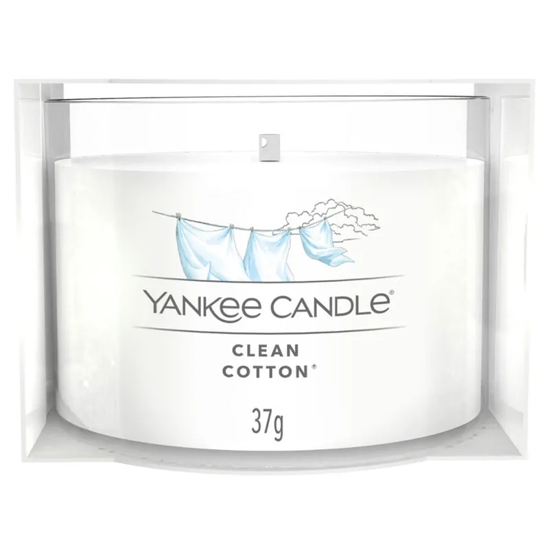 Yankee Candle Clean Cotton Signature Filled Votive Nur Heute