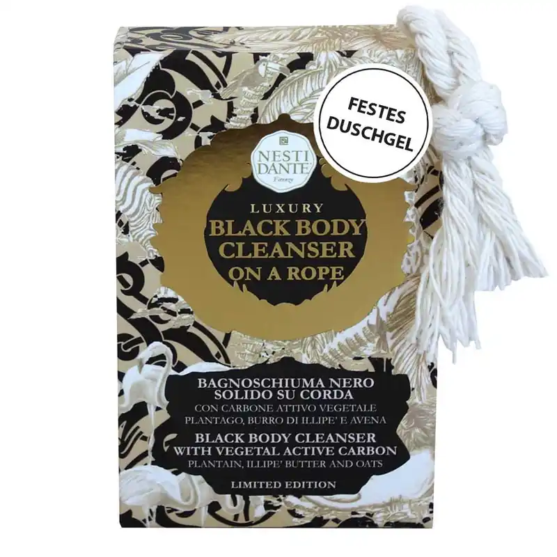 Luxury Black Body Cleanser- Rope Begrenztes Angebot