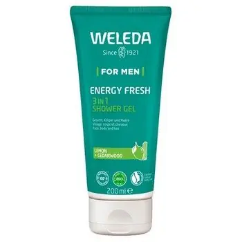 WELEDA for Men Energy Fresh 3in1 Shower Gel 200 ml Kostenloser Versand