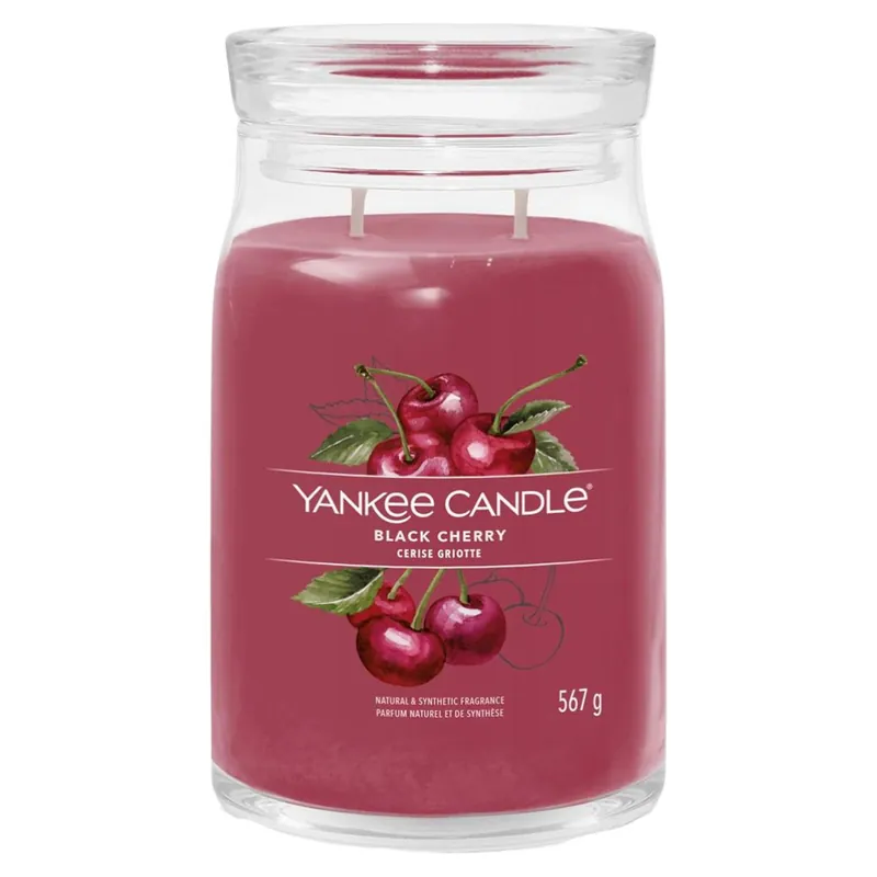 Yankee Candle Black Cherry Signature Candle Mega-Angebot